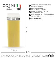 COSMI CERA LIPO OSSIDO DI ZINCO CARTUCCIA 100MLCosmi