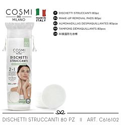 COSMI DISCHETTI STRUCCANTI 80 PZ