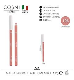 COSMI MATITA LABBRA N.106