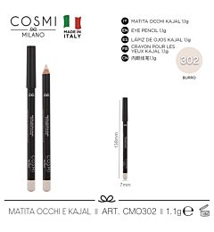 COSMI MATITA OCCHI AND KAJAL N.302Cosmi