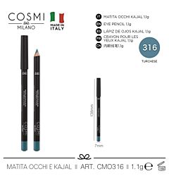 COSMI MATITA OCCHI AND KAJAL N.316Cosmi