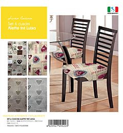 SET 6 CUSCINO ALETTE LUISA