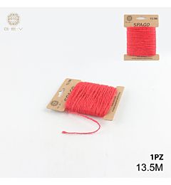 SPAGO DI LINO 15M ROSSO 13.5MGev