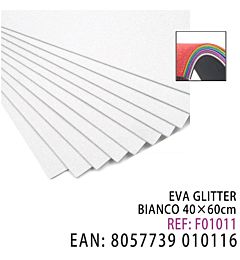 EVA GLITTER BIANCO 40*60CMHQ