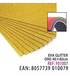 EVA GLITTER ORO 40*60CMHQ