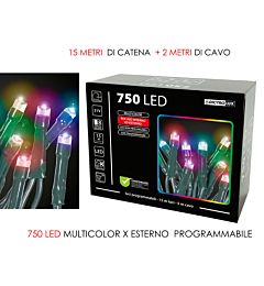 750 LUCI LED MULTICOLOR X EST. PROGVesti Casa