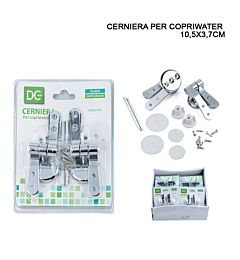 DC CASA CERNIERA COPRI WC 10.5X3.7CMDc