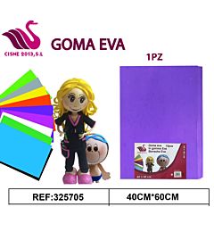 GOMMA CREPLA VIOLA 40*60Party Go