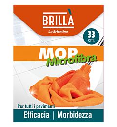MOP MICROFIBRA CON RETE 33 CM 123 GRLa Briantina