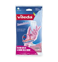 VILEDA GUANTI SENSITIVE PINK - M