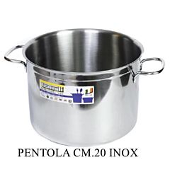 PENTOLA CM.20 INOX 18/C MOD. REALTERM