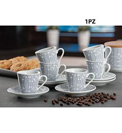 SERVIZIO CAFFE PORCELL 6PERSONE A2D