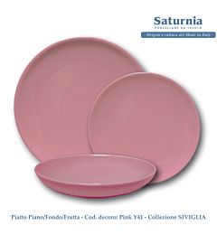 SIVIGLIA FONDO 22 CM. PINK