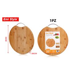 TAGLIERE TONDO BAMBOO 30*30*1.8CMEmi Style