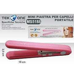 MINI PIASTRA PER CAPELLI MSTekone