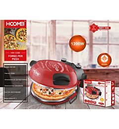 PIASTRA X PIZZA 1200W HM-5380 (3985)Hoomei