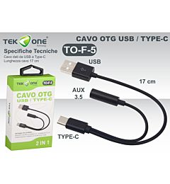 CONNETTORE TYPE-C USB AUXTekone