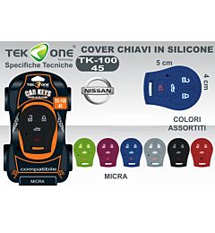 COVER CHIAVI IN SILICONE TK100-45