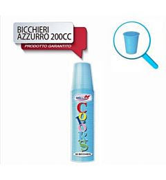 BICCH 200ML R 50PZ AZZURRO DO