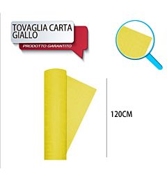 TOVAG CARTA ROTOLO MT 1,20X7 GIALLO DODopla