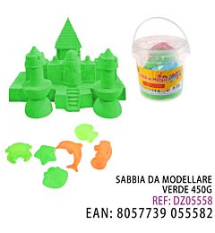 SABBIA DA MODELLARE VERDE 450G