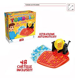 TOMBOLA 48 CARTELLE 24,5X23,5X10CMToys Garden