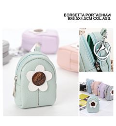 BORSETTA PORTACHIAVI  9X6.5X4.5CM ASS.Melissa