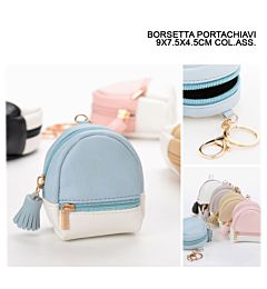 BORSETTA PORTACHIAVI  9X7.5X4.5CM ASS.Melissa