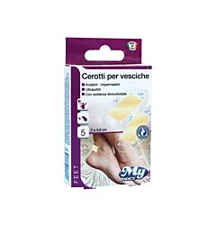 CEROTTI PER VESCICHE OVALI 5 PZ 7X3,8 CM