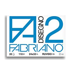 BLOCCO FABRIANO  516 - F2 24X33 FG.20 RUVIDO