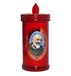 LUMINO A BATT.PADRE PIO MADE IN EU