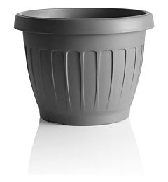 VASO  TERRA  D.35 GRIGIO