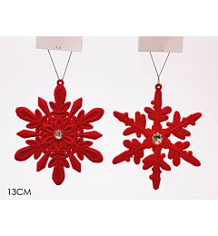 APP. FIOCCO C/PIETRA VELLUTO ROSSO 2ASS
