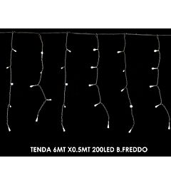 TENDA 6MT X0.5MT 200LED B.FREDDO