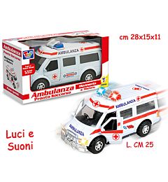 TEO S - AMBULANZA 4 SUONI E LUCI PORTE APRIBILI