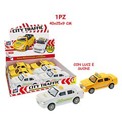 TEO S - TAXI A FRIZIONE CON LUCI E SUONI 2COL ASS