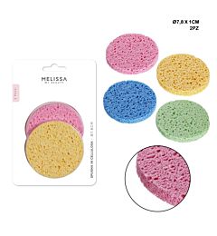 MELISSA SPUGNA MAKE UP CELLULOSA D.7,8CM 2PZ