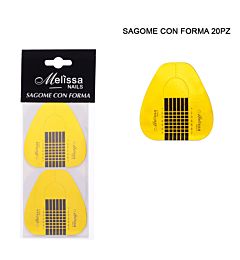 CARTINE PER RICOSTRUZIONE UNGHIE 20PZ