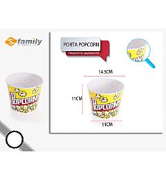 PORTA POPCORN 12*14.5*11CMFamily