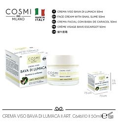 COSMI CREMA VISO ALLA BAVA DI LUMACA 50ML