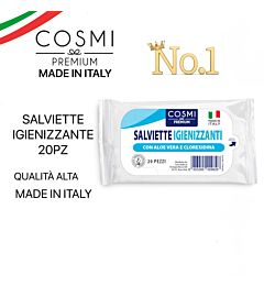 COSMI PREMIUM SALVIETTE IGIENIZZANTI 20PZ