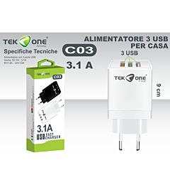 -FAST CHARGER USB 3.1A