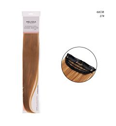 EXTENSION CAPELLI 2CLIP 60CM 25G COL.27 BIONDO SC.