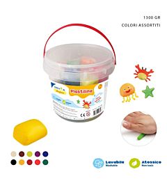 PRYMA PLASTILINA COLORATA 130G 10PZ