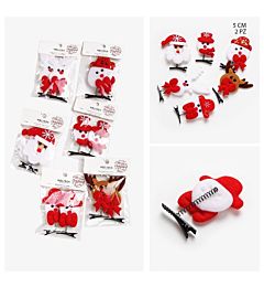 MELISSA CLIP CAPELLI NATALE 5CM