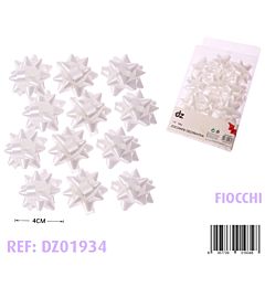 FIOCCHI REGALO BIANCO OPACO 12PZ