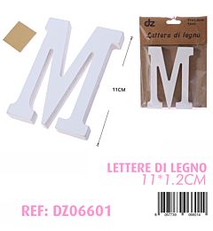 LETTERE DI LEGNO M