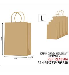 SACCHETTO DA REGALO L KRAFT 32*14*40