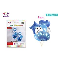 8PC SET PALLONCINI