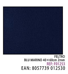 FELTRO BLU 40*60CM*2MM